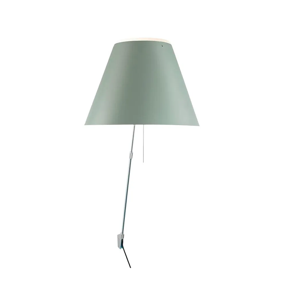 Luceplan Costanza D13 a wall lamp Comfort green