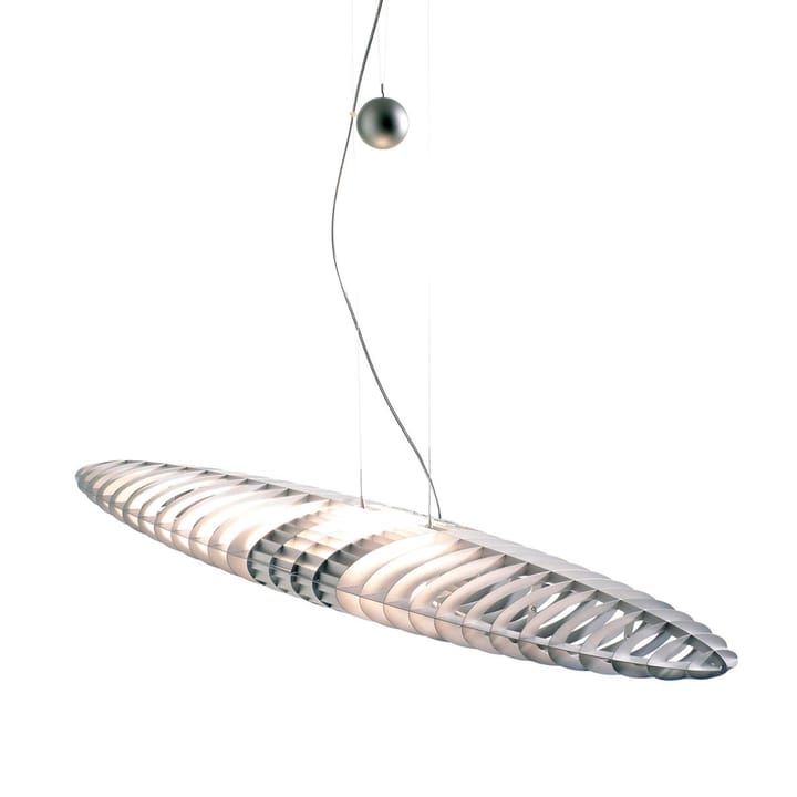 Titania D17 Pendelleuchte, Aluminium, austauschbare Lichtfilter Luceplan