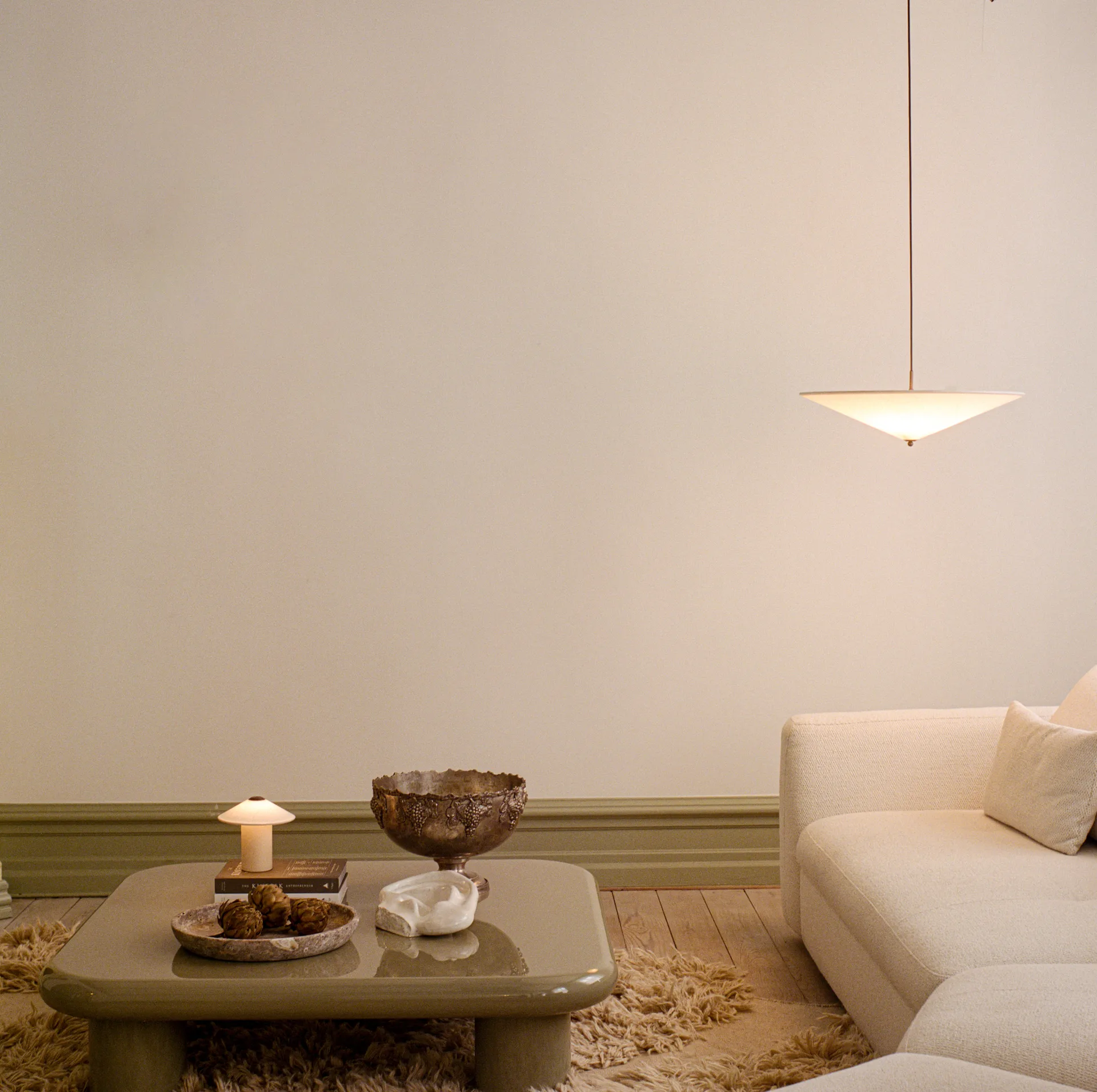 Futé 600 pendant lamp, Canvas LYFA