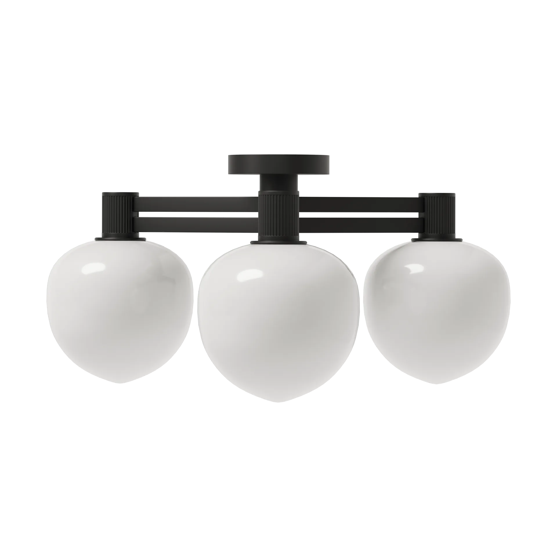 Memoir III 120 ceiling light, Black LYFA