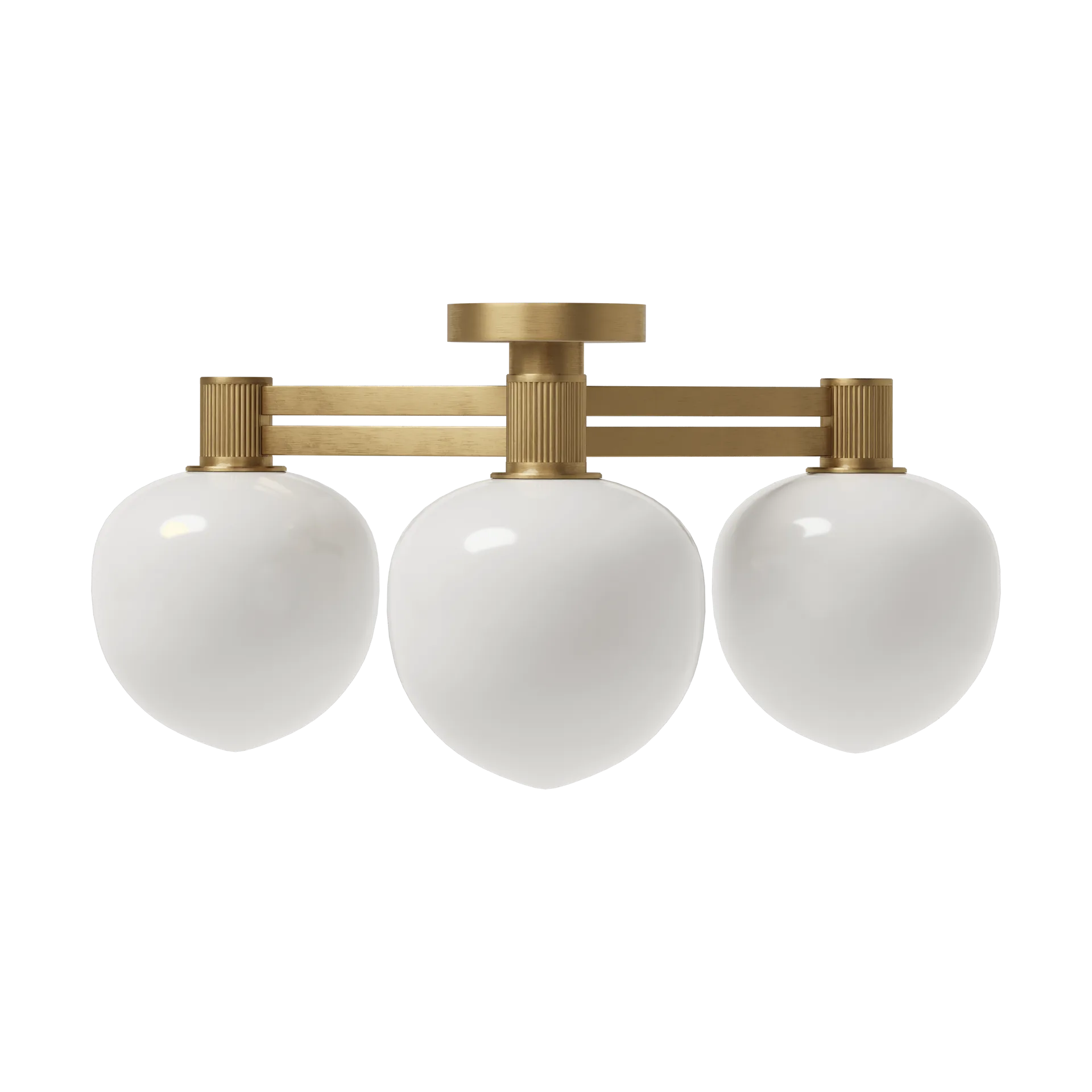 Memoir III 120 ceiling light, Brass LYFA
