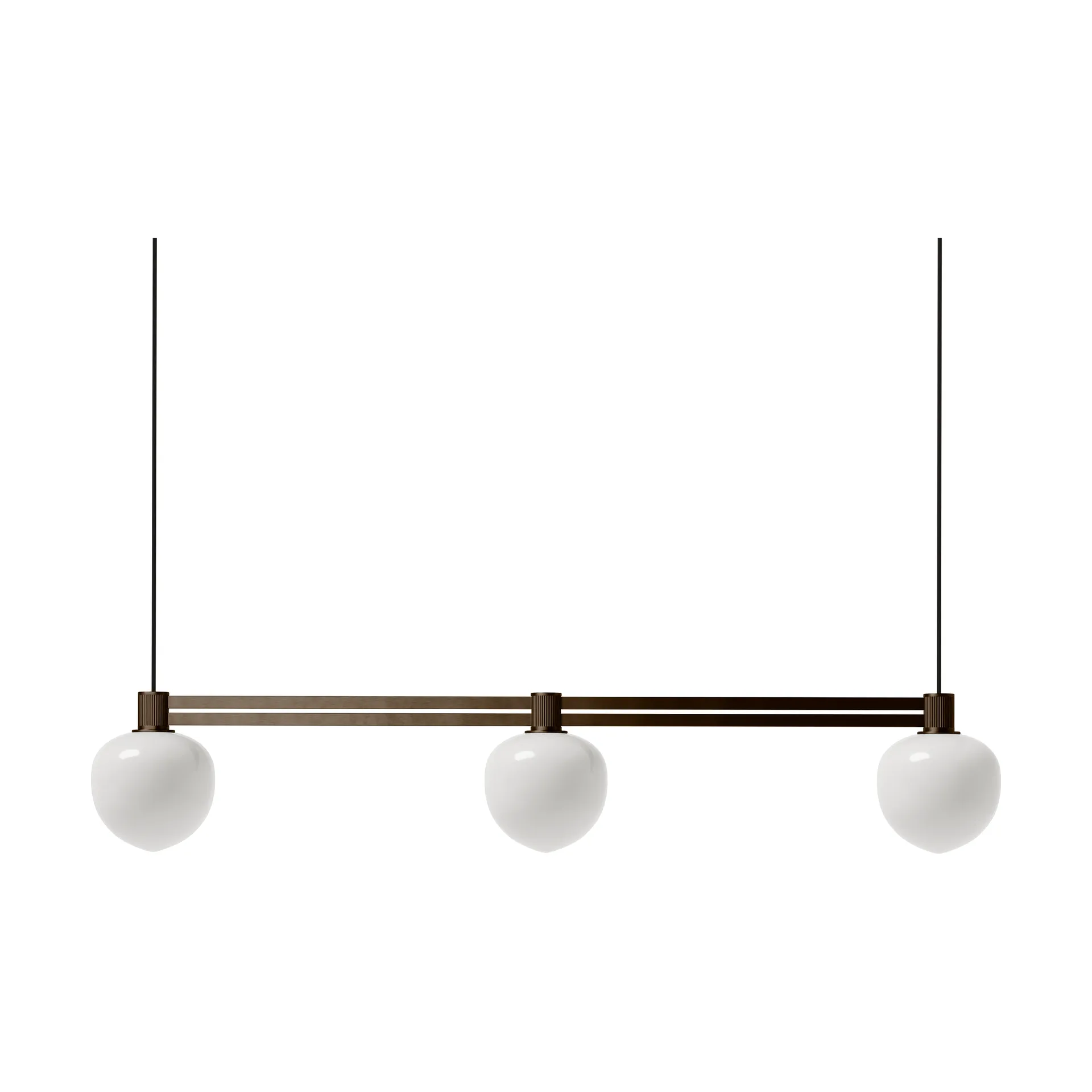 Memoir III Side By Side 120 Pendelleuchte, Bronze LYFA