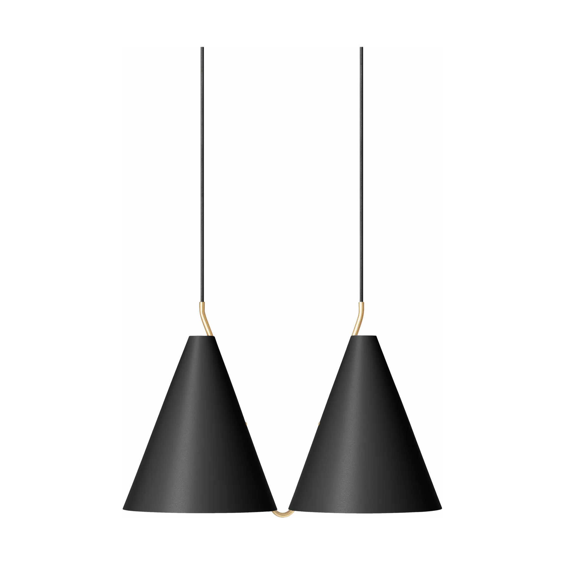 Mosaik II Side by Side 250 pendel, Black LYFA