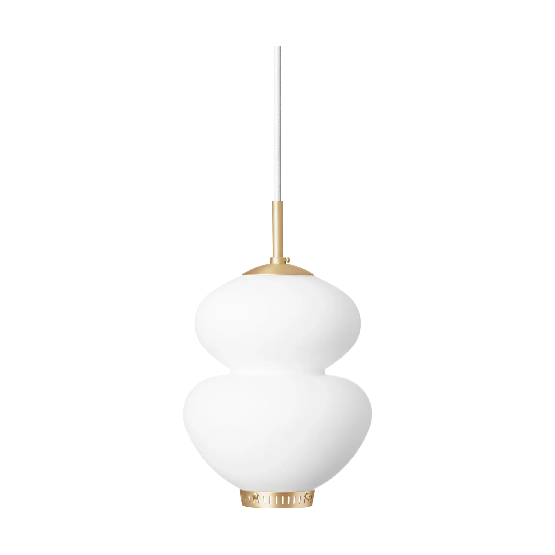 Peanut 175 pendant, Opal glass LYFA