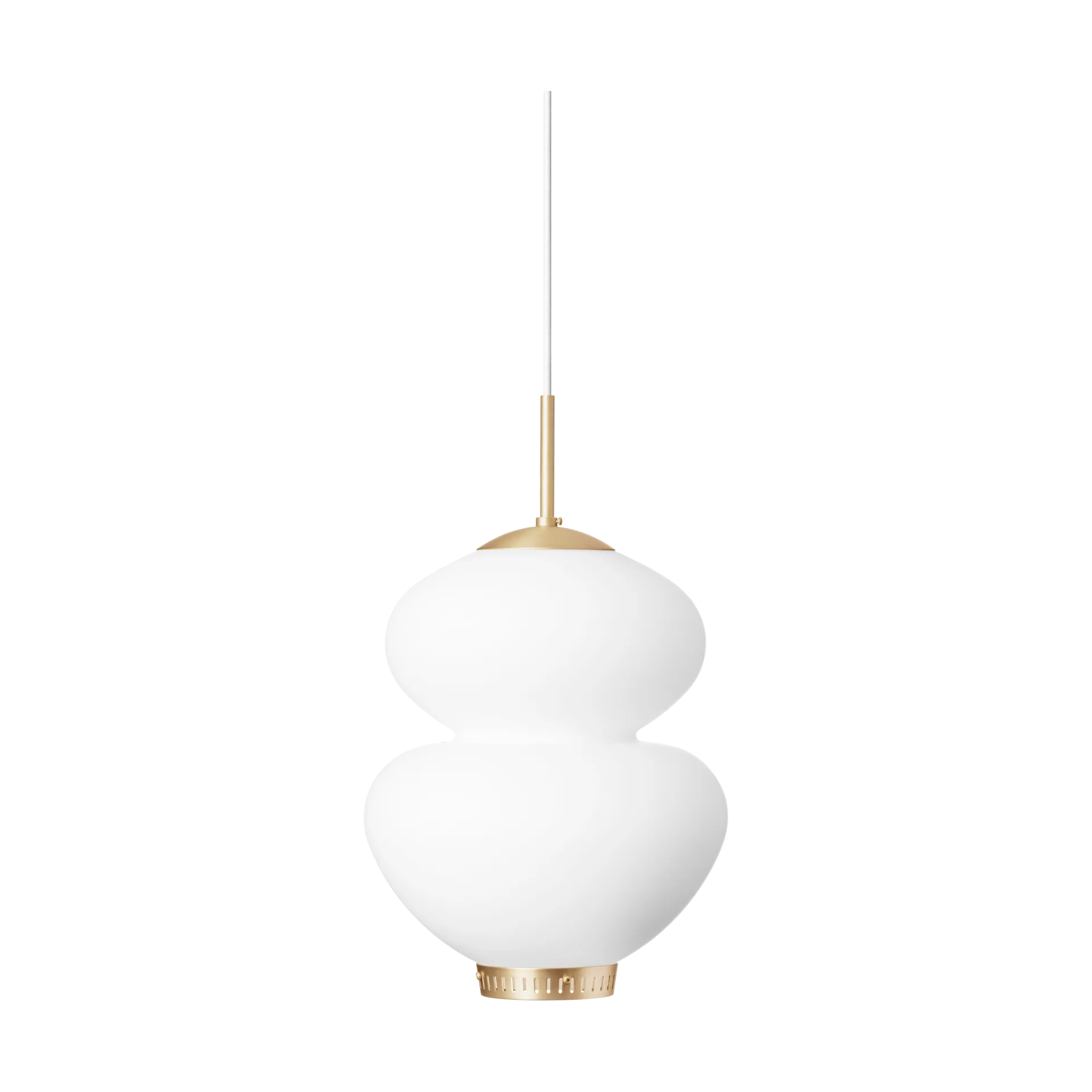 Peanut 250 pendant, Opal glass LYFA