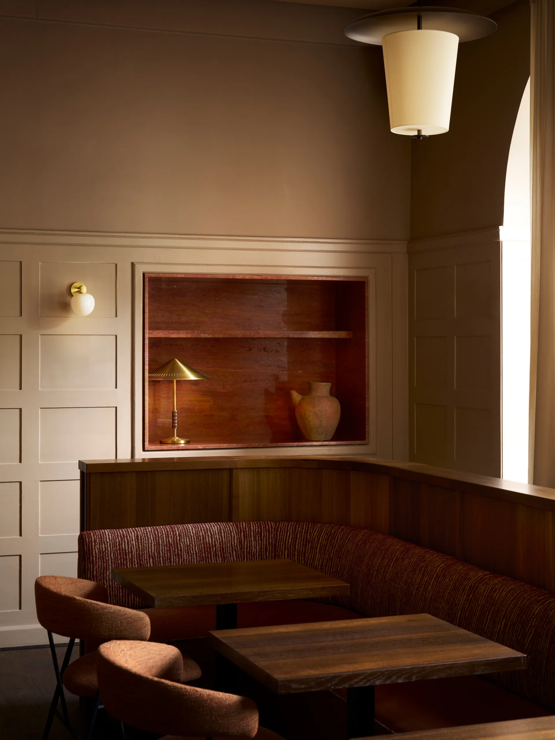 Toton 600 Pendelleuchte, Bronze LYFA