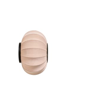 Knit-Wit 45 Oval wall and ceiling lamp - Sand stone - Made By Hand