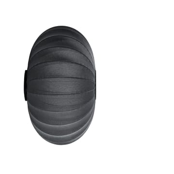 Knit-Wit 76 Oval wall and ceiling lamp - Black - Made By Hand
