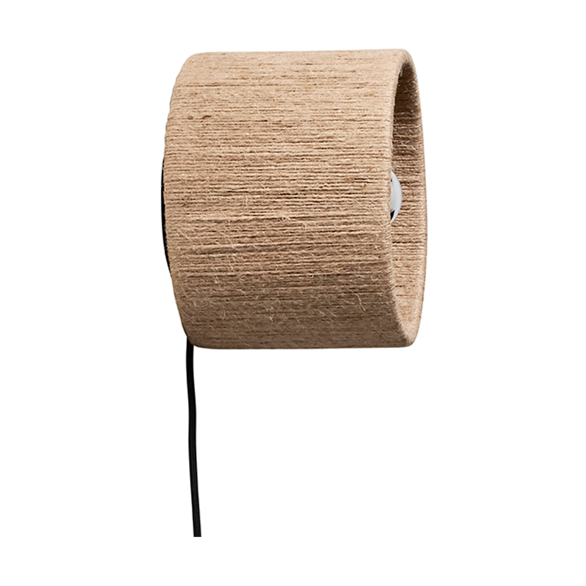 Ro Straight vägglampa, Jute Made By Hand