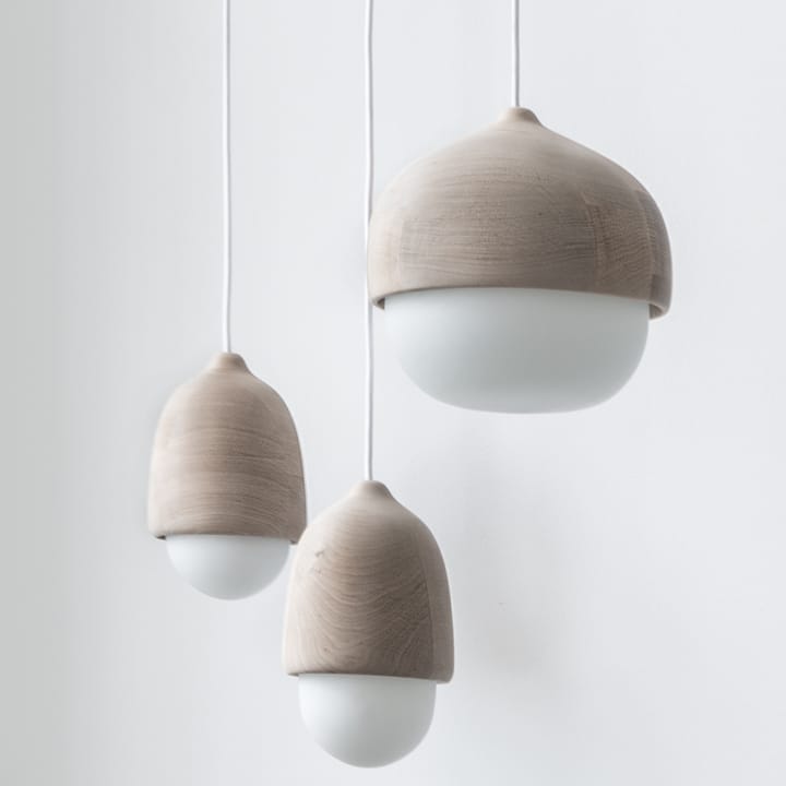 Terho pendant lamp, opal, large Mater