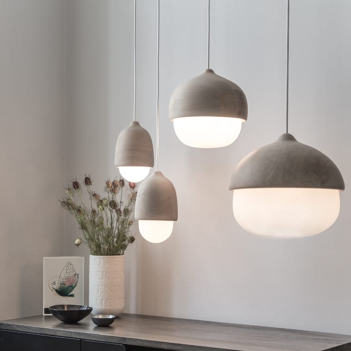 Terho pendant lamp, opal, small Mater