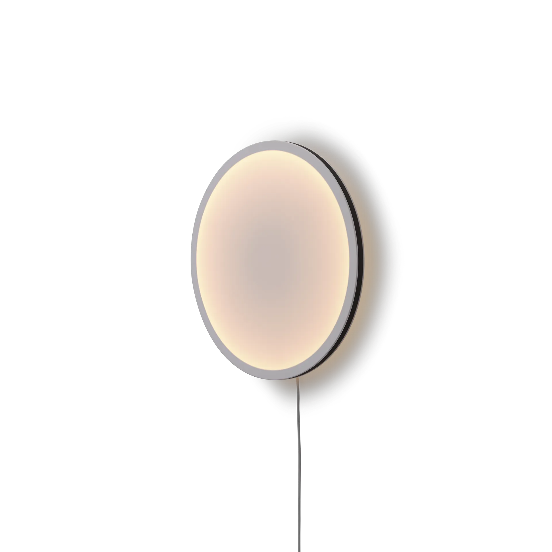 Calm wall lamp Ø50 cm, White/Black Muuto