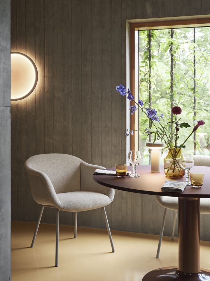 Calm wall lamp Ø50 cm, White/Grey Muuto