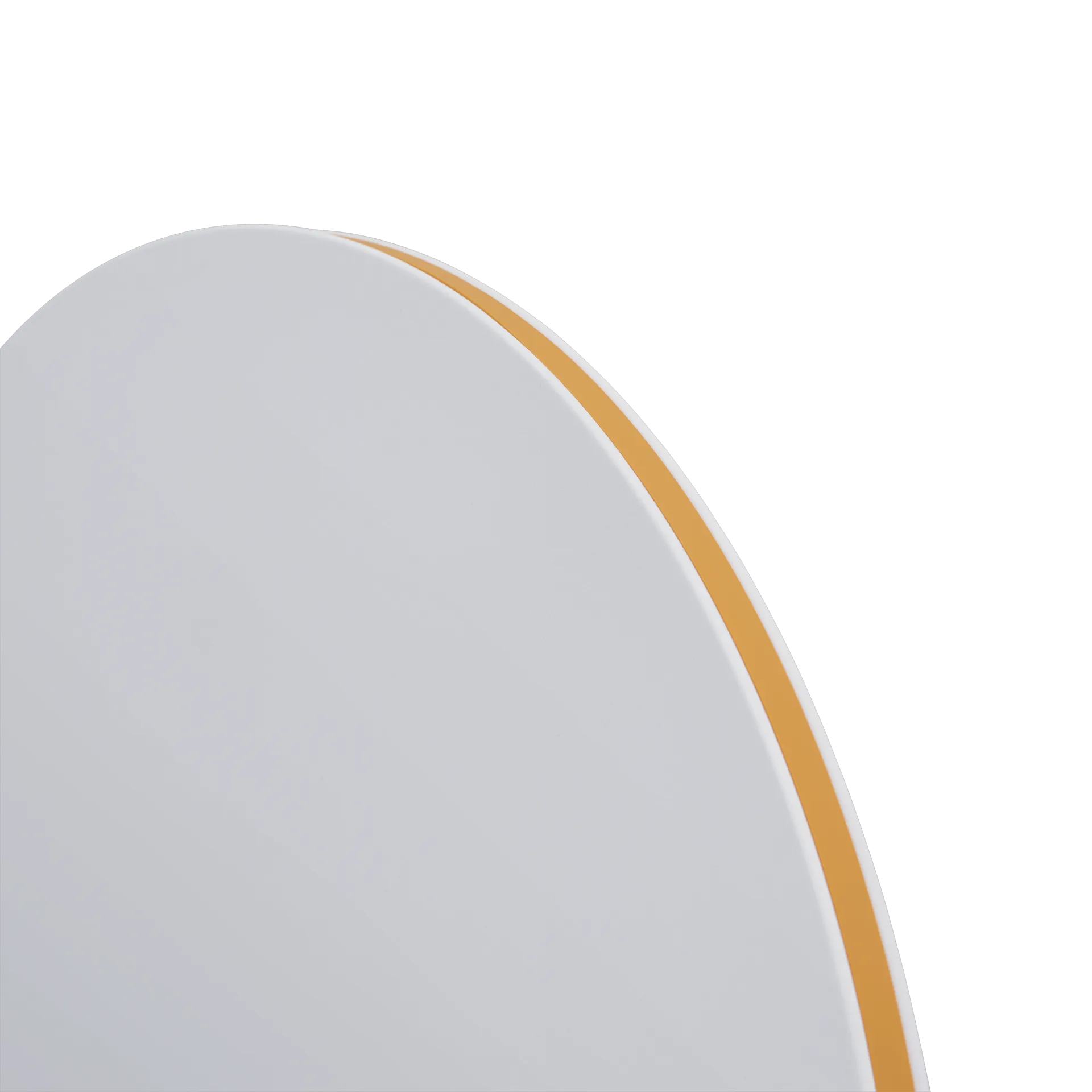 Calm Wandleuchte Ø50 cm, White/Orange Muuto