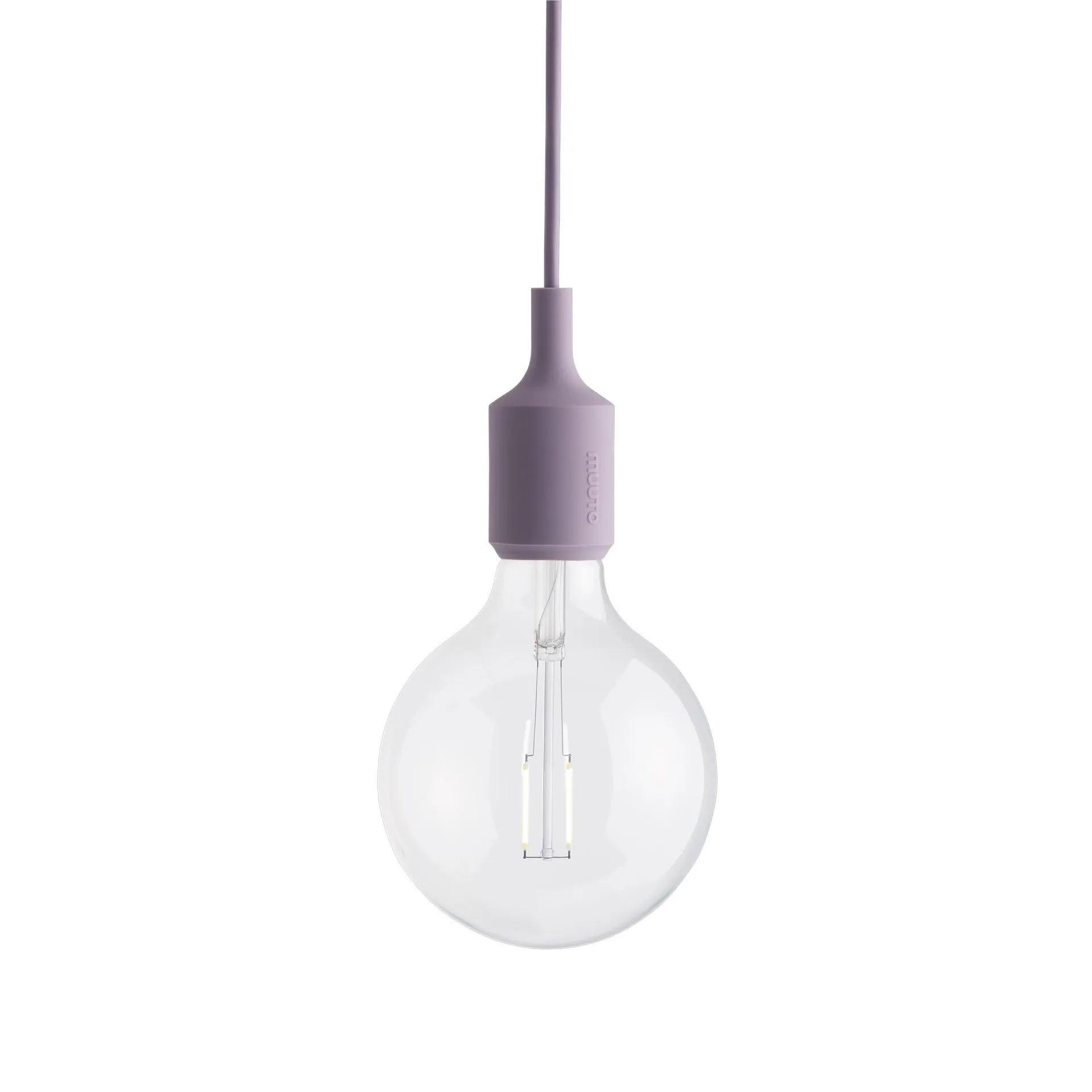 E27 pendel, Dusty lilac Muuto
