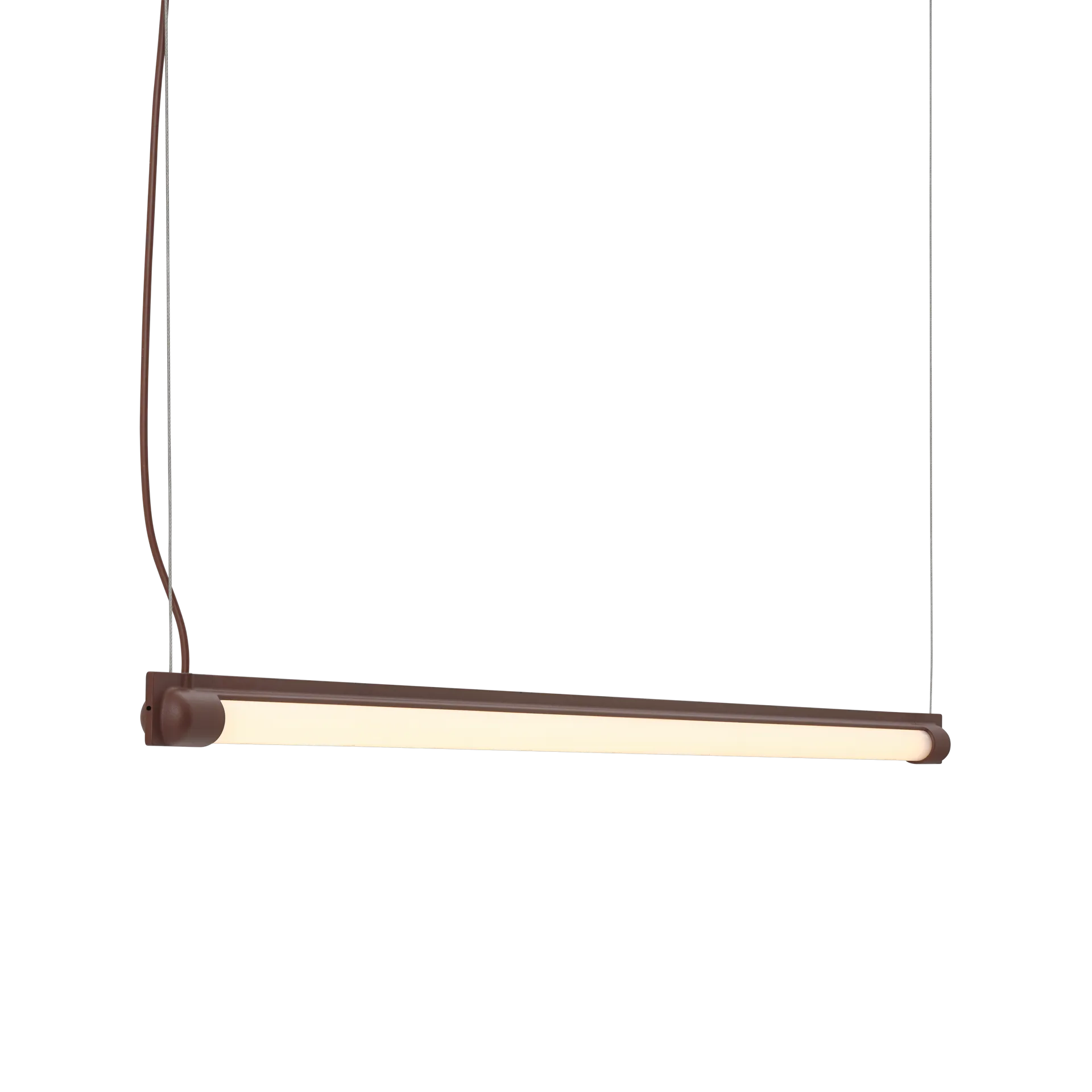 Fine Suspension Lamp 90 cm, Deep Red Muuto