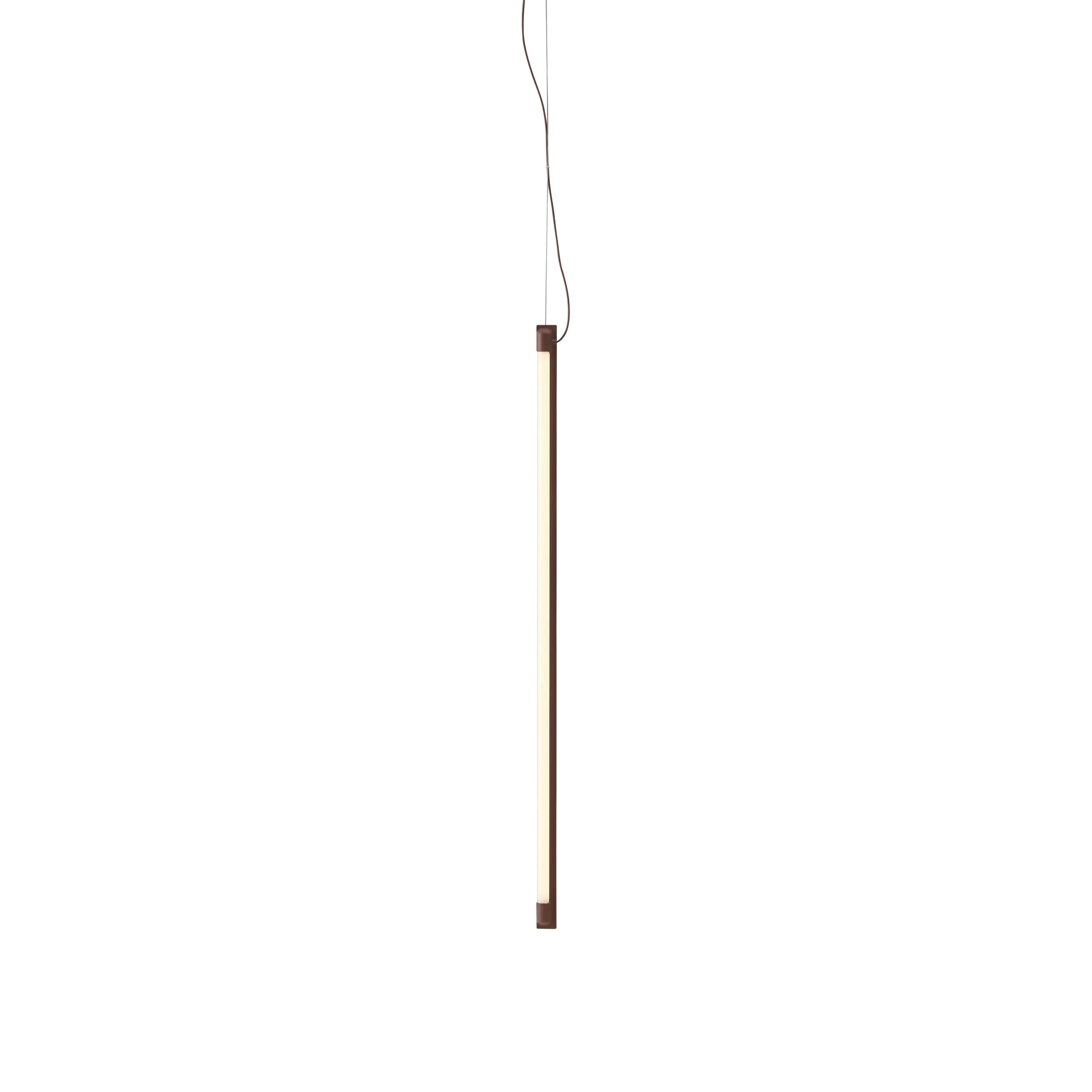 Fine Suspension Lamp 90 cm, Deep Red Muuto