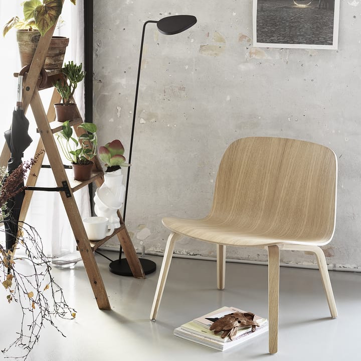 Leaf floor lamp, Black Muuto