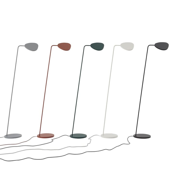 Leaf floor lamp, Dark green Muuto