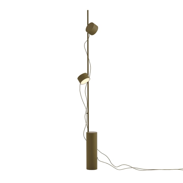 Post Stehleuchte - Brown-green - Muuto