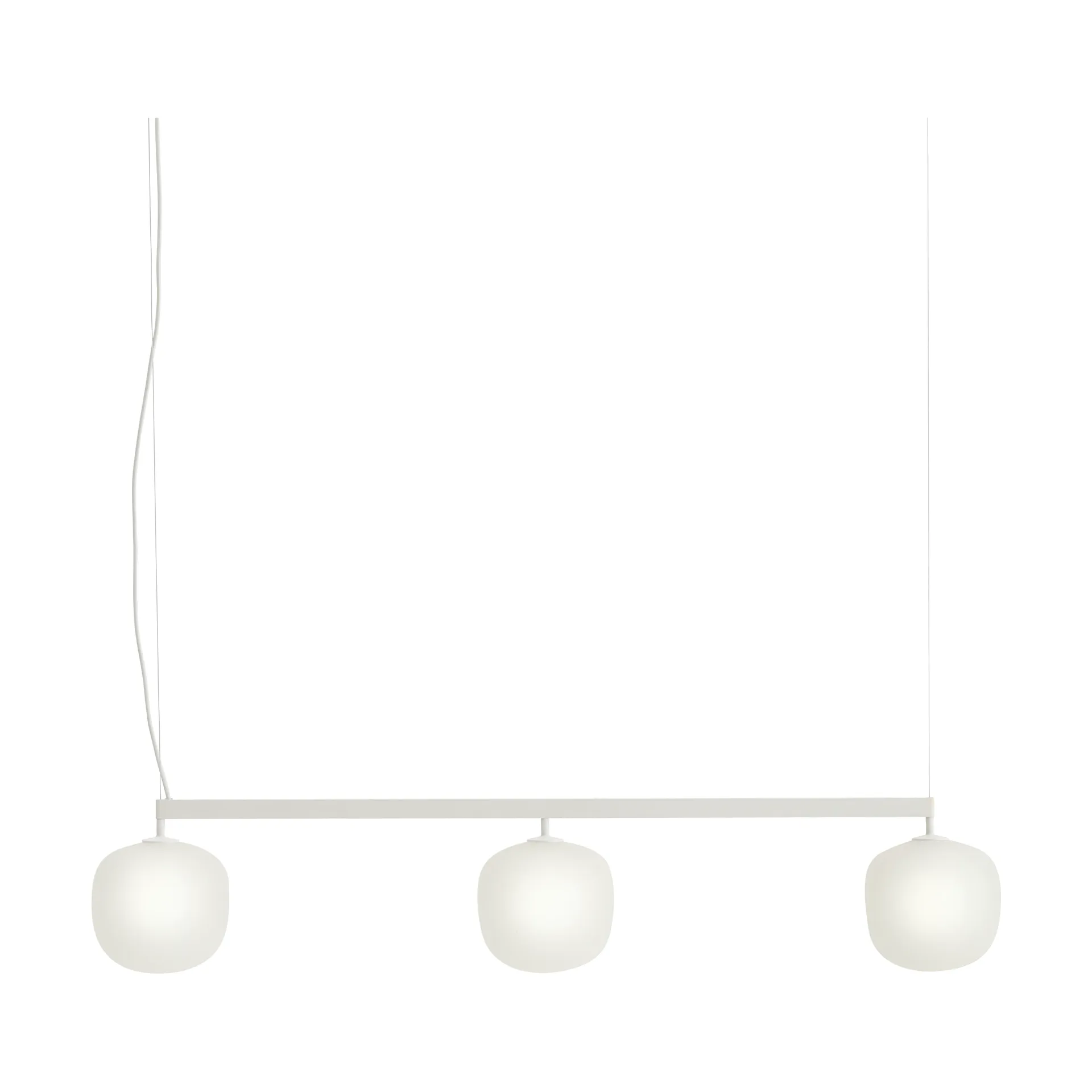 Rime Rail Lamp Pendelleuchte, White Muuto