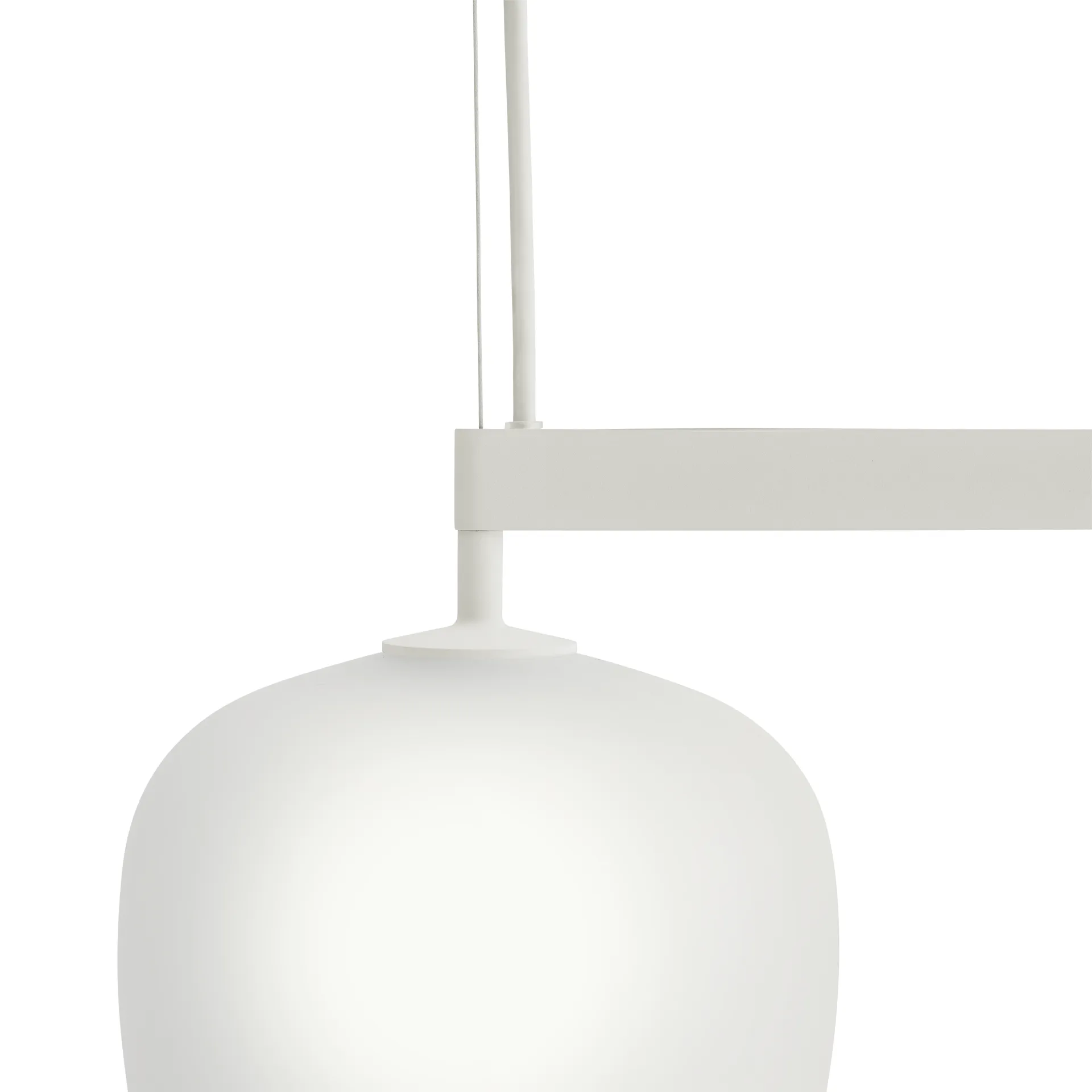 Rime Rail Lamp Pendelleuchte, White Muuto