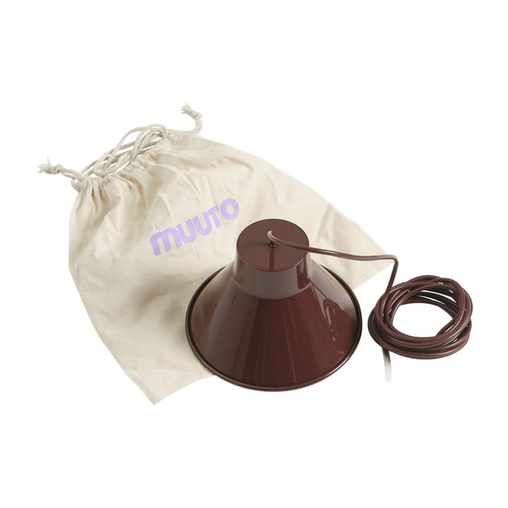 Top ceiling lamp Ø21 cm, Deep red Muuto