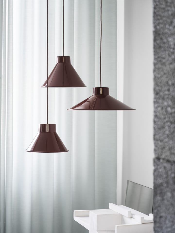 Top ceiling lamp Ø21 cm, Deep red Muuto