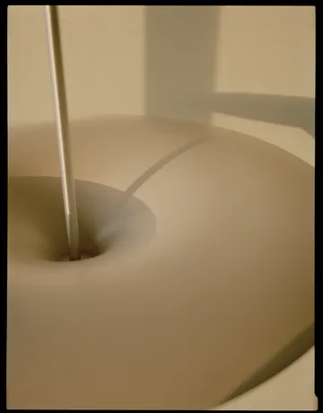 Chanterelle pendant Ø60 cm - Nickel Plated - New Works