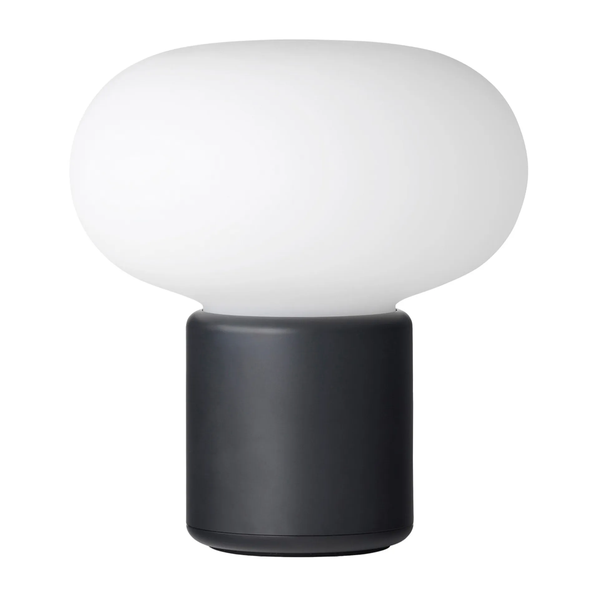Karl-Johan bordslampa portabel, Cold black New Works