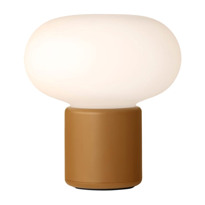 Karl-Johan table lamp portable, Ochre yellow New Works