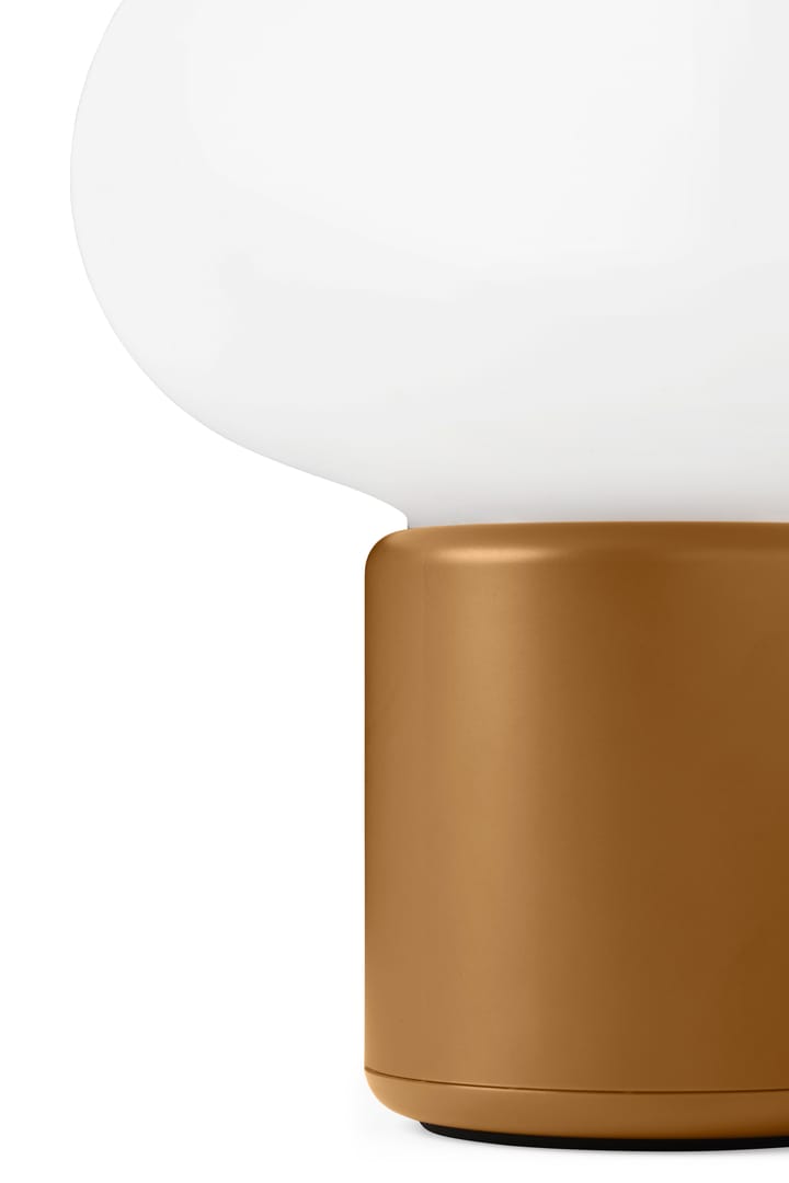 Karl-Johan table lamp portable, Ochre yellow New Works