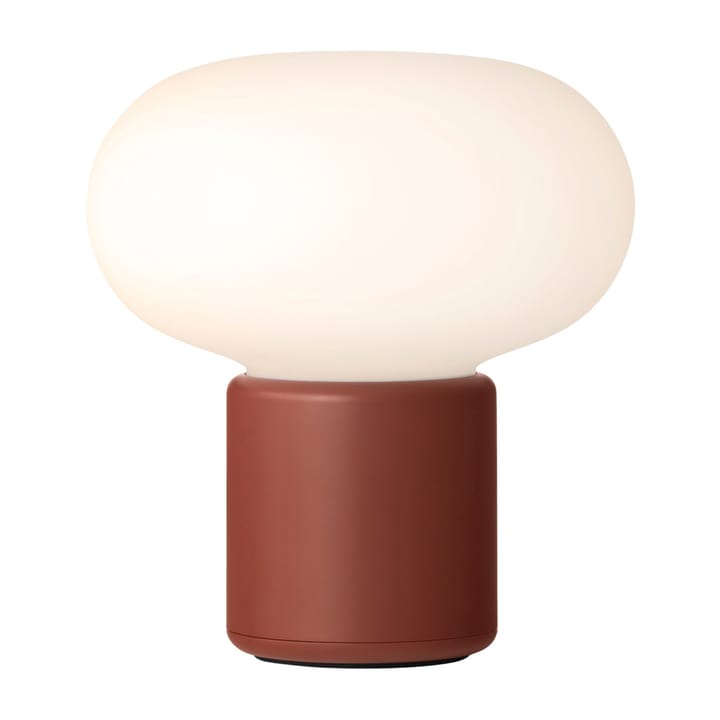 Karl-Johan Tischleuchte tragbar, Earth red New Works