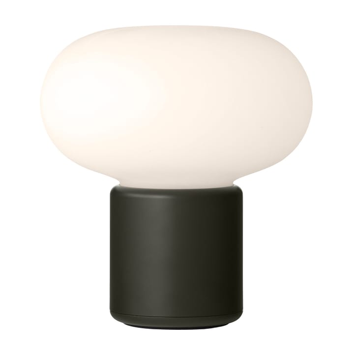 Karl-Johan Tischleuchte tragbar, Forest green New Works
