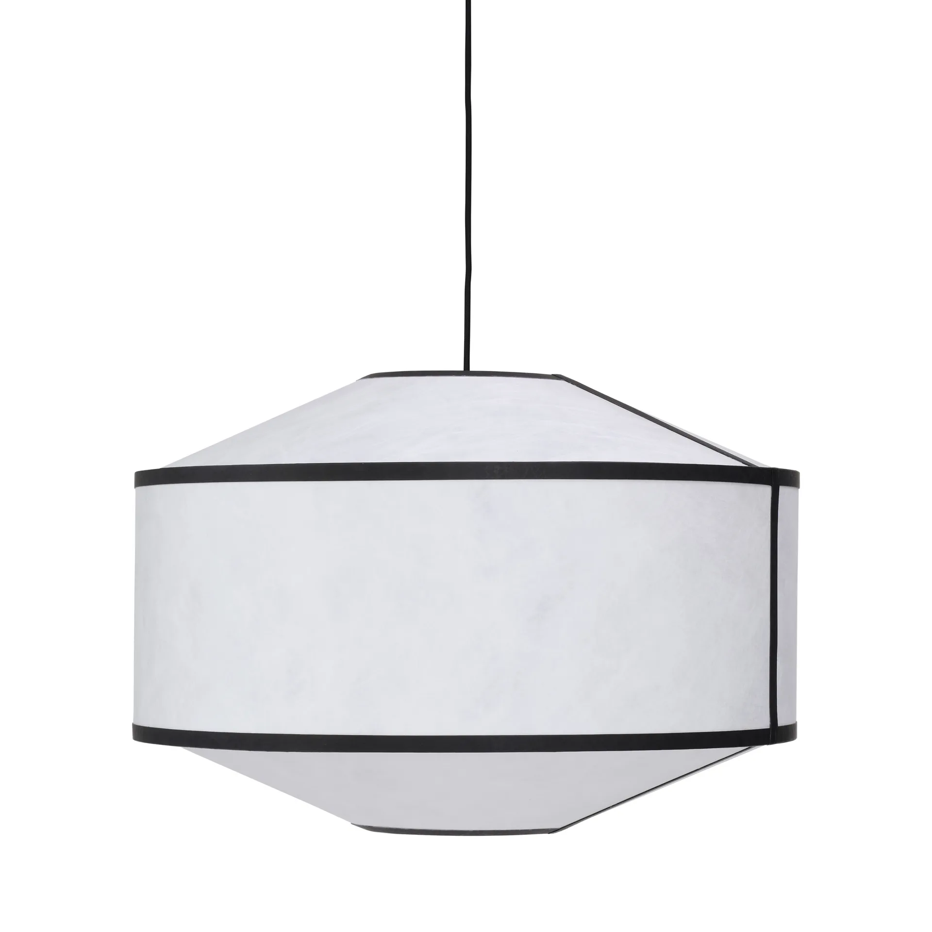 Kite pendel Ø65 cm, White-black New Works