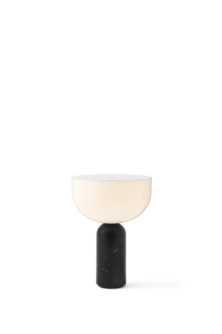 Kizu portable table lamp, Black marble New Works