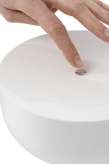 Kizu portable Tischleuchte - White marble - New Works