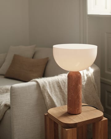 Kizu table lamp large - Breccia Pernice - New Works