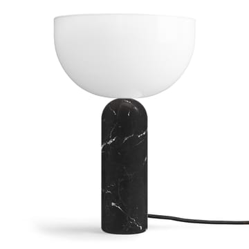 Kizu Tischleuchte large - Black marble - New Works