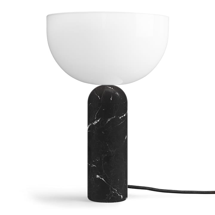 Kizu Tischleuchte large, Black marble New Works