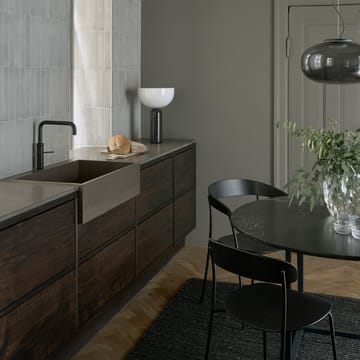 Kizu Tischleuchte large - Black marble - New Works