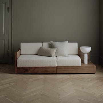 Kizu Tischleuchte large - White marble - New Works