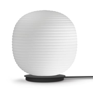 Lantern Globe floor lamp large - Frosted white opal glass - New Works