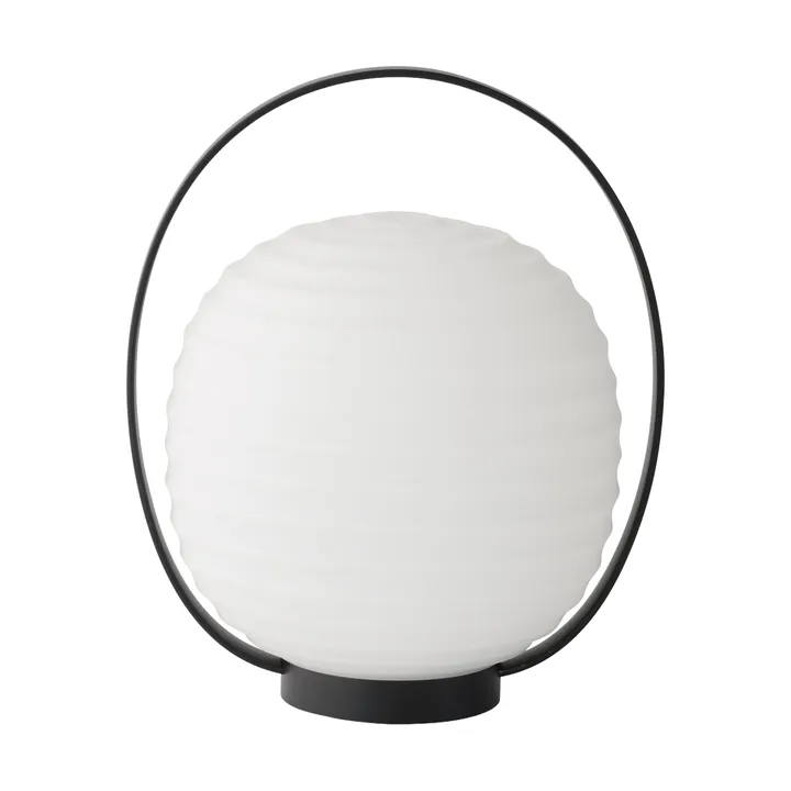 Lantern Portable table lamp 23x18 cm - Black - New Works