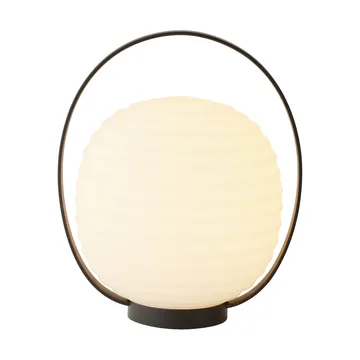 Lantern Portable table lamp 23x18 cm - Black - New Works