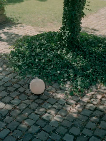 Lantern Portable table lamp 23x18 cm - Black - New Works