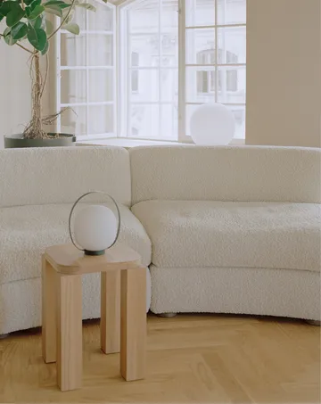 Lantern Portable table lamp 23x18 cm - Black - New Works