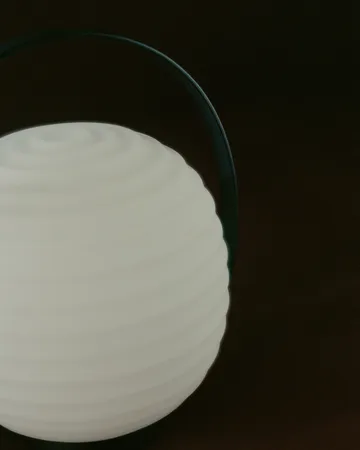 Lantern Portable table lamp 23x18 cm - Black - New Works