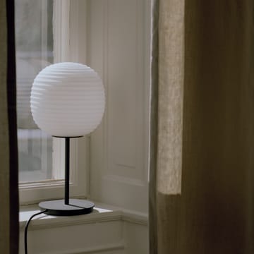 Lantern table lamp small - Frosted white opal glass - New Works