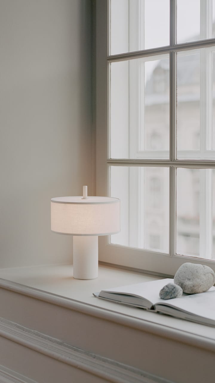 Margin portable table lamp, White New Works